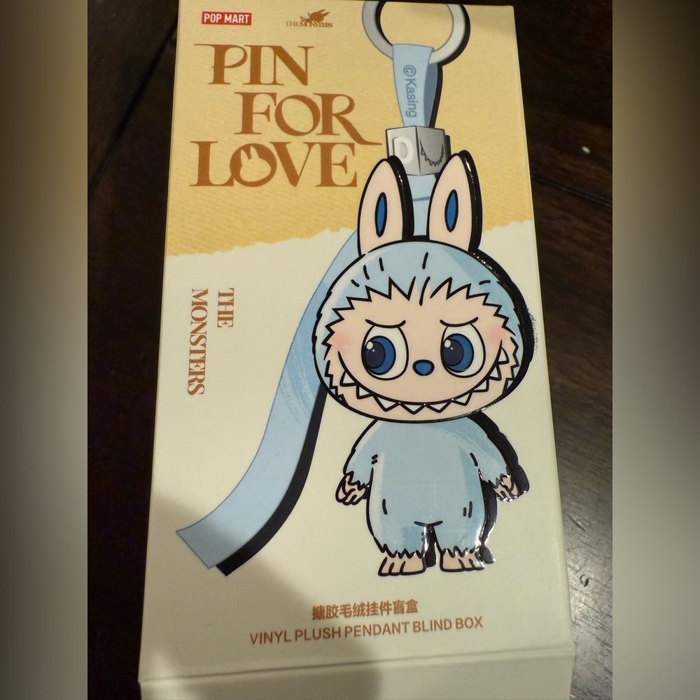 LABUBU Pin for Love Plush Pendant - CONFIRMED